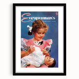 Everywoman’s Vintage Magazine Cover - Retro 1946 Wall Art Print