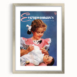 Everywoman’s Vintage Magazine Cover - Retro 1946 Wall Art Print