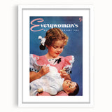 Everywoman’s Vintage Magazine Cover - Retro 1946 Wall Art Print