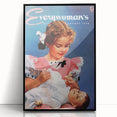 Everywoman’s Vintage Magazine Cover - Retro 1946 Wall Art Print