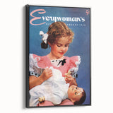 Everywoman’s Vintage Magazine Cover - Retro 1946 Wall Art Print