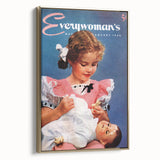 Everywoman’s Vintage Magazine Cover - Retro 1946 Wall Art Print