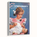 Everywoman’s Vintage Magazine Cover - Retro 1946 Wall Art Print