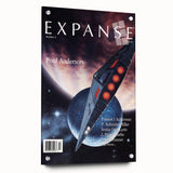 Vintage Magazine Cover Art – Expanse Sci-Fi Classic Print