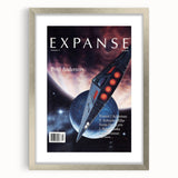 Vintage Magazine Cover Art – Expanse Sci-Fi Classic Print