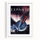 Vintage Magazine Cover Art – Expanse Sci-Fi Classic Print