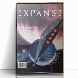 Vintage Magazine Cover Art – Expanse Sci-Fi Classic Print