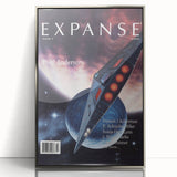 Vintage Magazine Cover Art – Expanse Sci-Fi Classic Print
