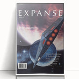Vintage Magazine Cover Art – Expanse Sci-Fi Classic Print