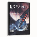 Vintage Magazine Cover Art – Expanse Sci-Fi Classic Print