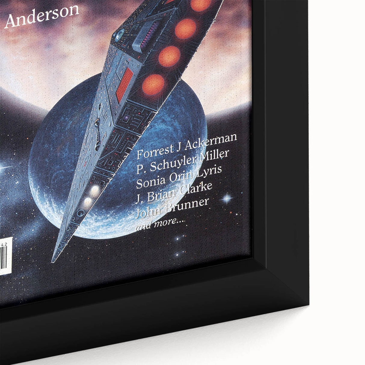 Vintage Magazine Cover Art – Expanse Sci-Fi Classic Print