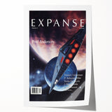 Vintage Magazine Cover Art – Expanse Sci-Fi Classic Print