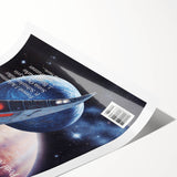 Vintage Magazine Cover Art – Expanse Sci-Fi Classic Print