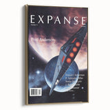 Vintage Magazine Cover Art – Expanse Sci-Fi Classic Print