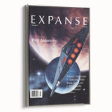 Vintage Magazine Cover Art – Expanse Sci-Fi Classic Print