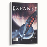 Vintage Magazine Cover Art – Expanse Sci-Fi Classic Print