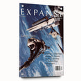 Vintage Magazine Cover Art – Expanse Sci-Fi Space Adventure Print
