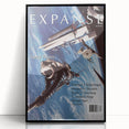 Vintage Magazine Cover Art – Expanse Sci-Fi Space Adventure Print
