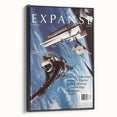Vintage Magazine Cover Art – Expanse Sci-Fi Space Adventure Print