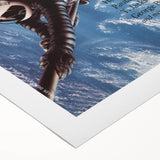 Vintage Magazine Cover Art – Expanse Sci-Fi Space Adventure Print