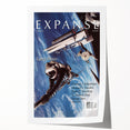 Vintage Magazine Cover Art – Expanse Sci-Fi Space Adventure Print