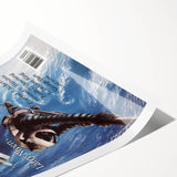 Vintage Magazine Cover Art – Expanse Sci-Fi Space Adventure Print