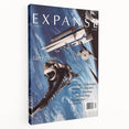 Vintage Magazine Cover Art – Expanse Sci-Fi Space Adventure Print