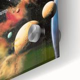 Vintage Magazine Cover Art – Retro Sci-Fi Space Wall Print