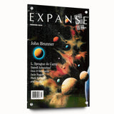 Vintage Magazine Cover Art – Retro Sci-Fi Space Wall Print