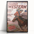 Vintage Magazine Cover Art - Classic Western Retro Prints for Decor