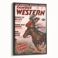 Vintage Magazine Cover Art - Classic Western Retro Prints for Decor