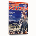 Vintage Magazine Cover Art – Famous Western Retro Wall Print