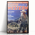 Vintage Magazine Cover Art – Famous Western Retro Wall Print