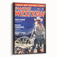 Vintage Magazine Cover Art – Famous Western Retro Wall Print