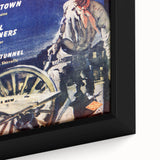 Vintage Magazine Cover Art – Famous Western Retro Wall Print