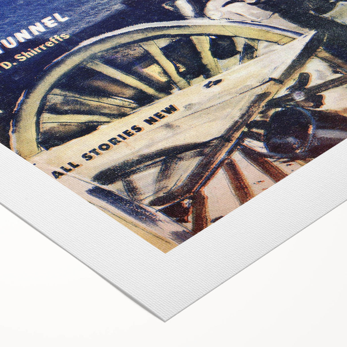 Vintage Magazine Cover Art – Famous Western Retro Wall Print