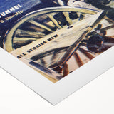 Vintage Magazine Cover Art – Famous Western Retro Wall Print