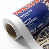 Vintage Magazine Cover Art – Famous Western Retro Wall Print