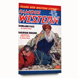 Vintage Magazine Cover Art - Classic Western Collectible Print