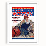 Vintage Magazine Cover Art - Classic Western Collectible Print