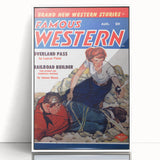 Vintage Magazine Cover Art - Classic Western Collectible Print