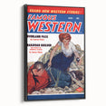 Vintage Magazine Cover Art - Classic Western Collectible Print