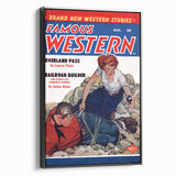Vintage Magazine Cover Art - Classic Western Collectible Print