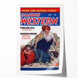 Vintage Magazine Cover Art - Classic Western Collectible Print
