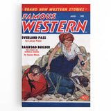 Vintage Magazine Cover Art - Classic Western Collectible Print