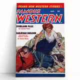 Vintage Magazine Cover Art - Classic Western Collectible Print