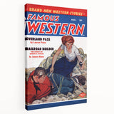 Vintage Magazine Cover Art - Classic Western Collectible Print