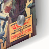 Vintage Magazine Cover Art - Retro Sci-Fi Classic Wall Print