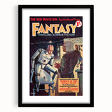 Vintage Magazine Cover Art - Retro Sci-Fi Classic Wall Print
