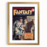 Vintage Magazine Cover Art - Retro Sci-Fi Classic Wall Print